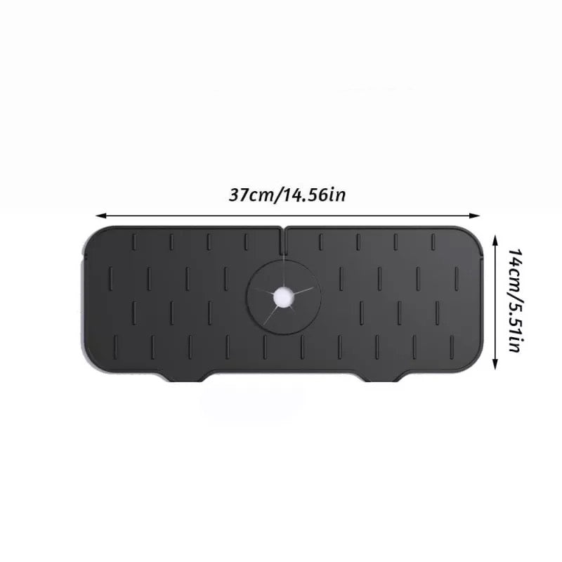 Protector de salpicaduras para fregadero de grifo