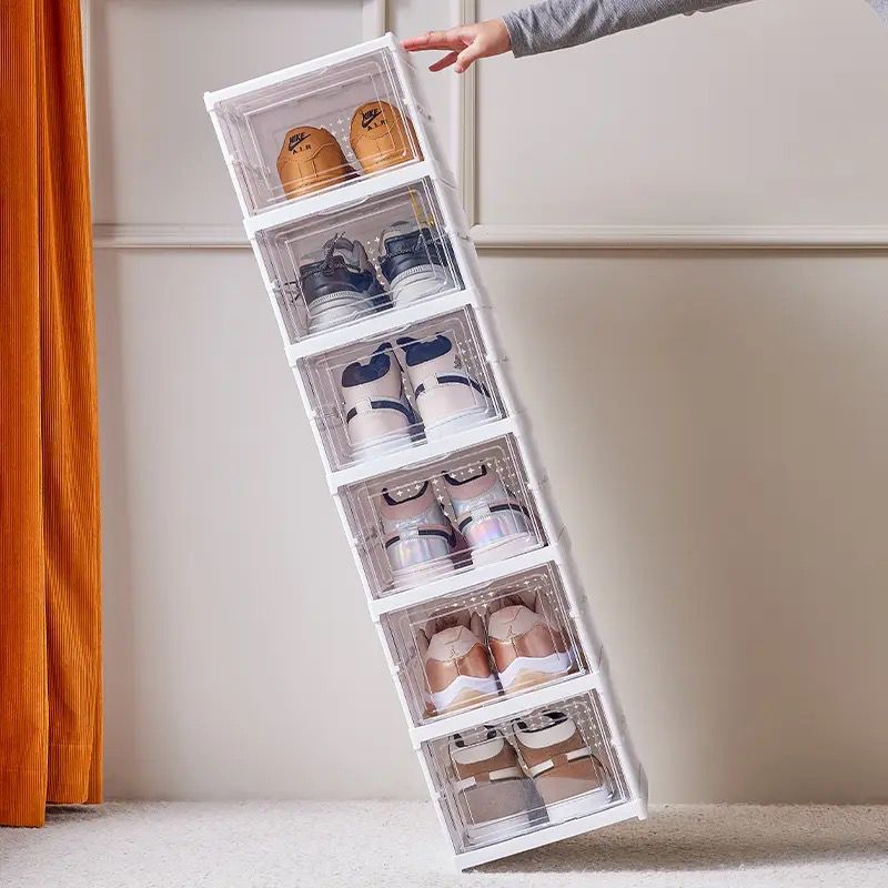 Zapatero plegable de 6 niveles